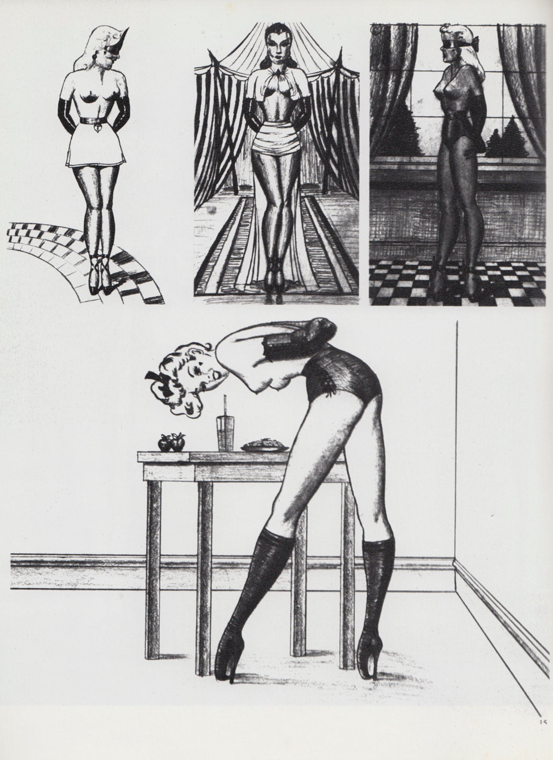 SALE2 no.34: Irving Klaw Bondage Katalog featuring Betty Page