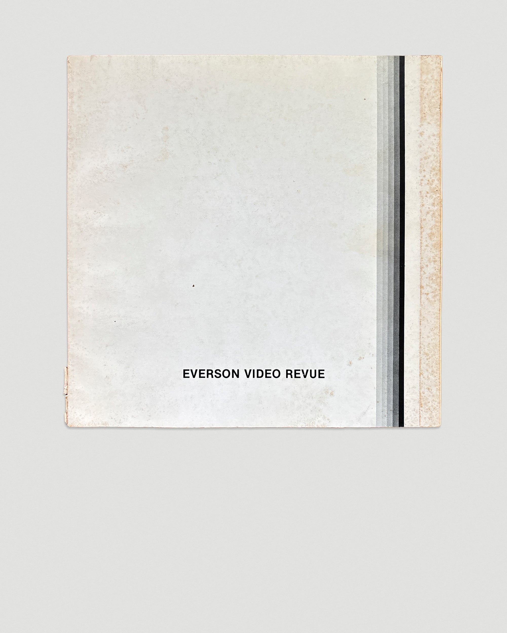 Everson Video Revue (Signed by Bill Viola)