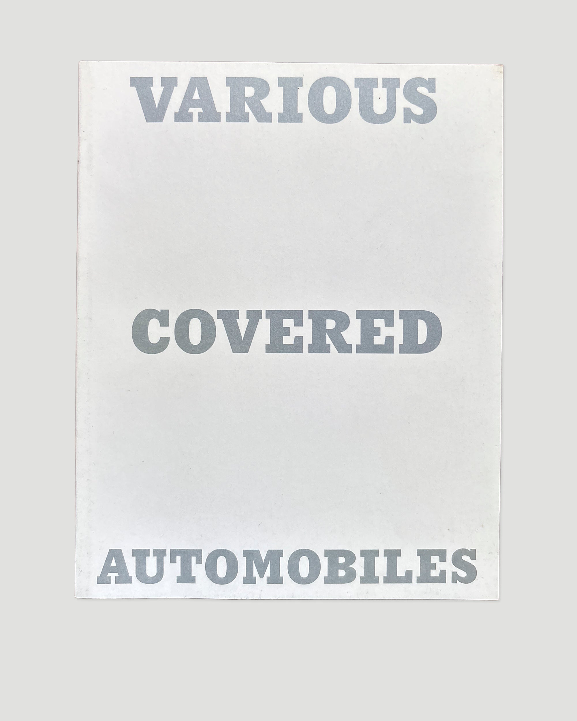 Various Covered Automobiles